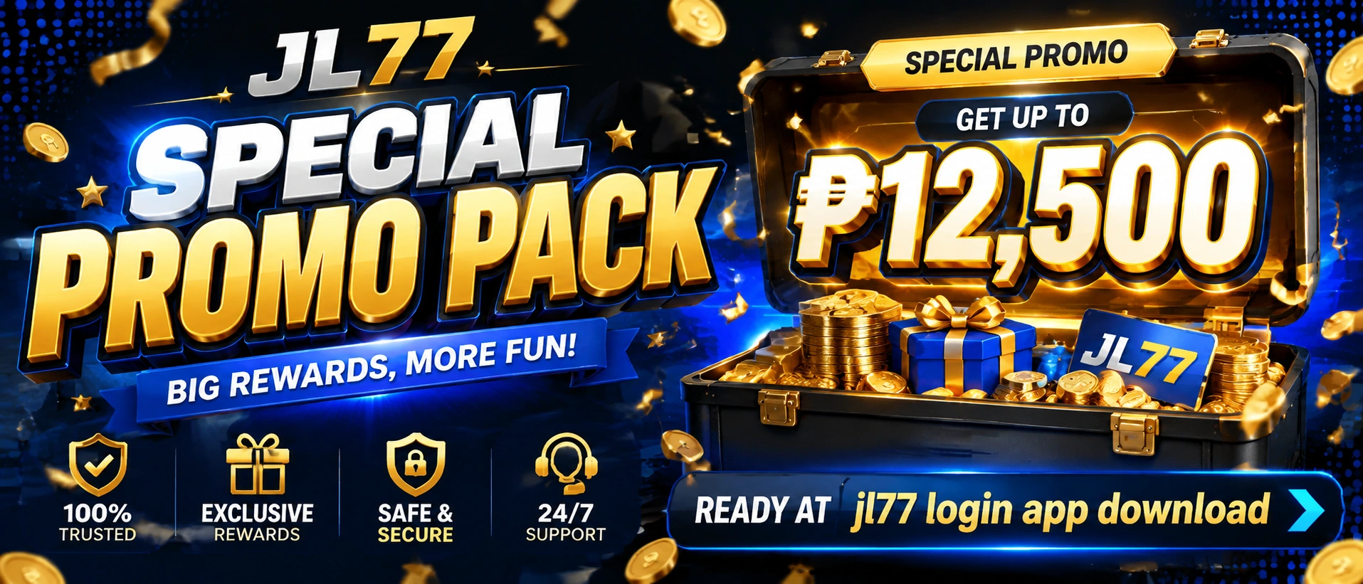 Current welcome promotion banner