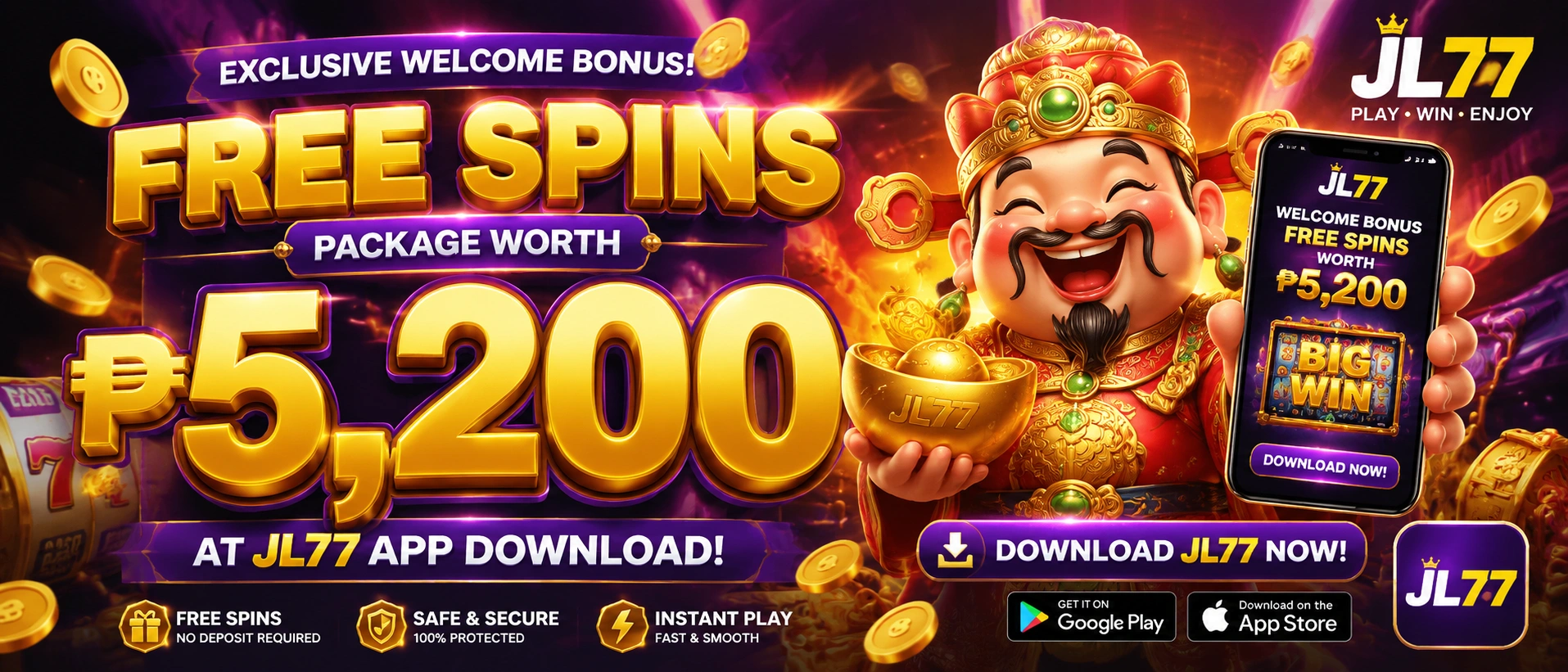 Popular slot game showcase